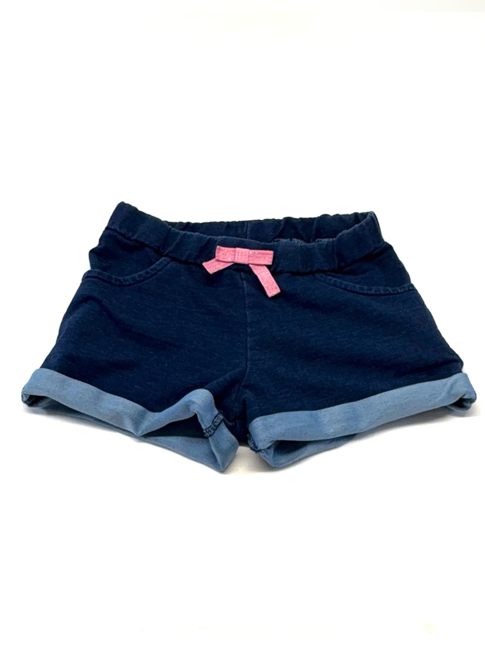 Tommy Bahama Girls Denim Knit French Terry Shorts Size M (7/8) - Like New!